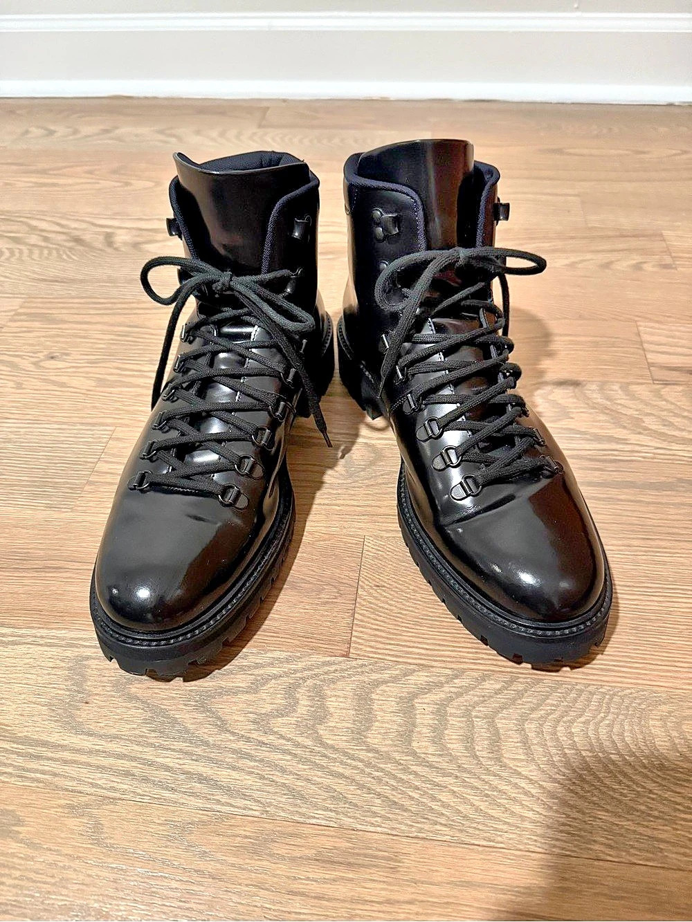 Men’s Common Projects 40mm Hiking Boots. Like new.